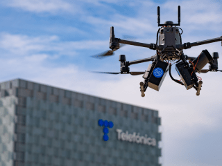 vuelo de drones